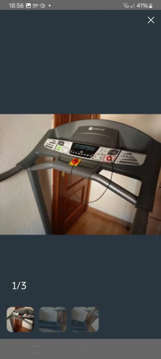 Cinta de andar/correr plegable Domyos