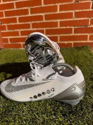 Botas de fútbol Nike Mercurial blancas vinicius jr