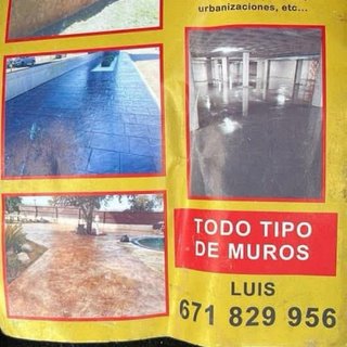 Servicios de Hormigón Impreso y Muros