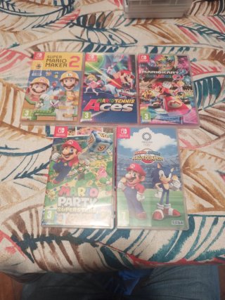 5 Juegos Nintendo Switch