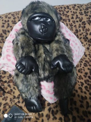 Mochila Peluche Gorila