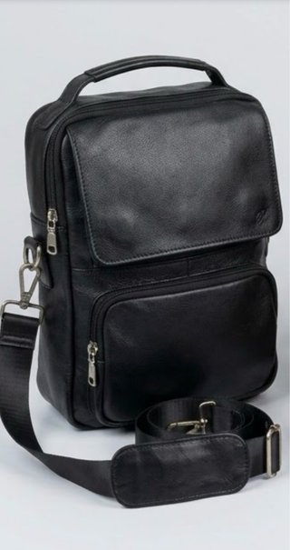 Bolso Bandolera de Piel para Hombre