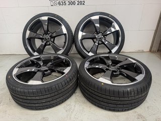 Juego 4 Llantas Audi Rotor 19 Pulgadas 5x112
