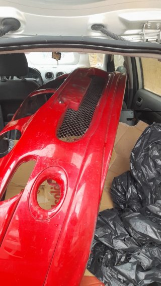 MG ZR 160 PARAGOLPES DELANTEROSIN CALANDRA FRONTAL