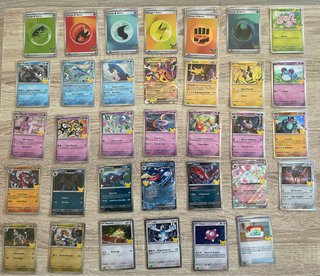 Lote Cartas Pokémon 30 Aniversario