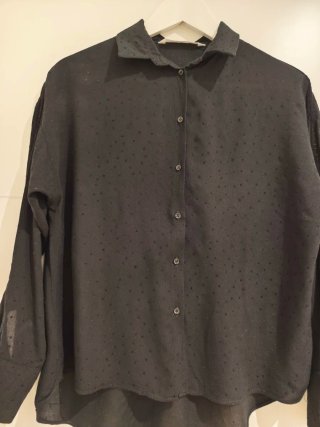 Camisa Negra Zara