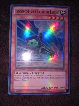 Carta Yu-Gi-Oh! Locomotiva Cuore di Leone
