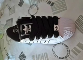 Zapatillas Adidas Superstar Blancas y Negras