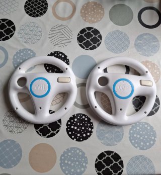 2 Volantes Wii Blancos