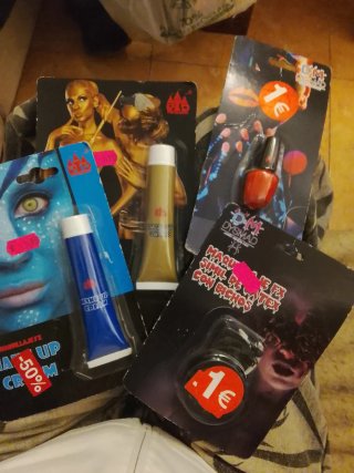 Set de 4 Maquillajes FX para Halloween