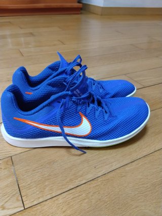 Zapatillas de Atletismo Nike Azules para pista