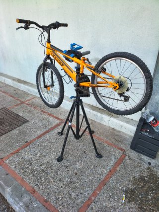 Bicicleta de Montaña Naranja