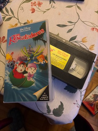 VHS Los Rescatadores (Walt Disney)