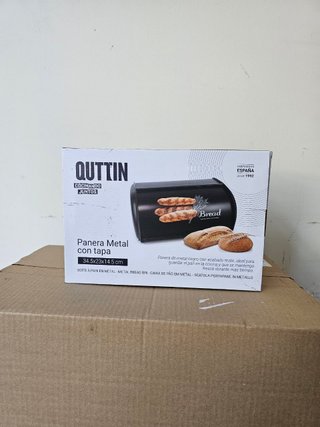 Portapane quttin in metallo con decorazioni