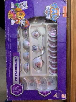 Set de Té de 30 Piezas Paw Patrol
