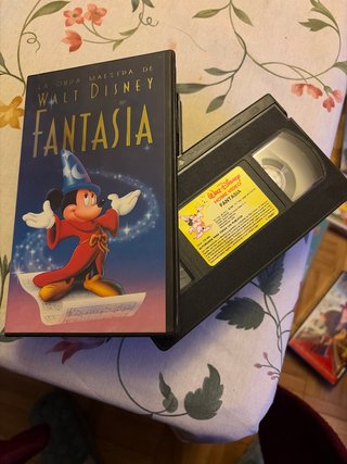 Película Fantasía en VHS