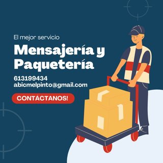 Empleo de repartidor, que sepa conducir furgoneta