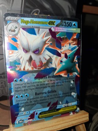 Carta Pokémon Mega-Abomasnow EX 036/132
