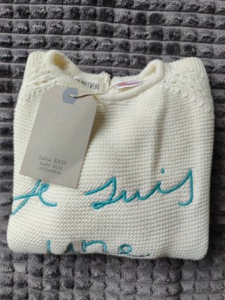 Jersey Zara Blanco