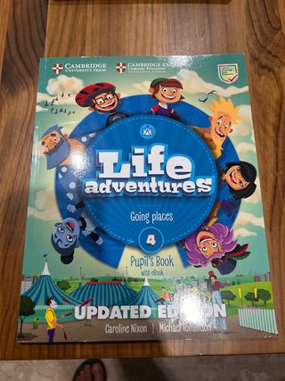 Life adventures, Going places, 4. Pupil's book