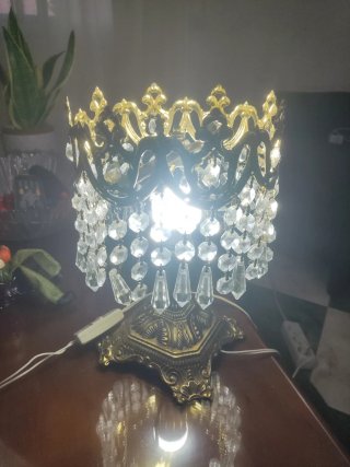 2 Lámparas de Mesilla Antiguas