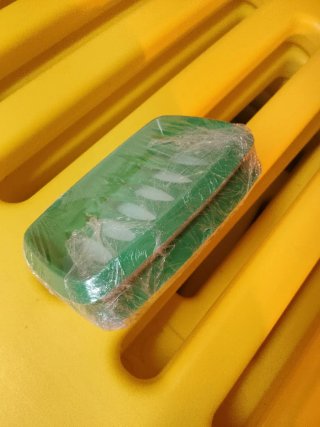 2 Jaboneras de Plástico Verdes