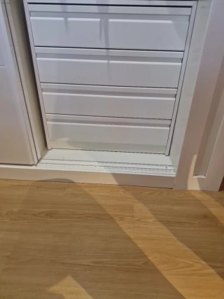 Cajonera Blanca de 4 Cajones