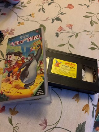VHS El Libro de la Selva (Disney)