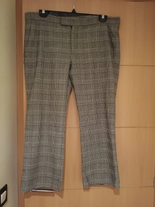 Pantalón de vestir estampado