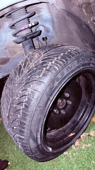 Llantas Steelies con Neumáticos Kumho