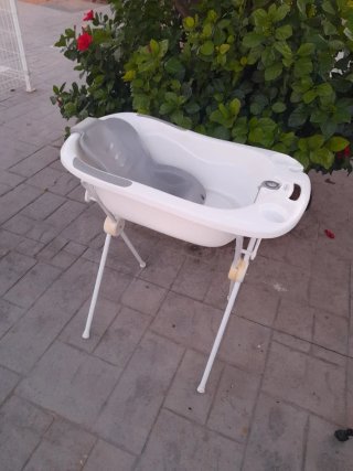Bañera para bebé con soporte