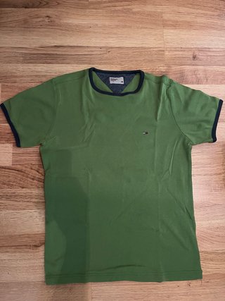 Camiseta Tommy Hilfiger Verde Talla s