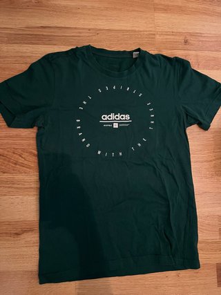 Camiseta adidas Verde Talla M