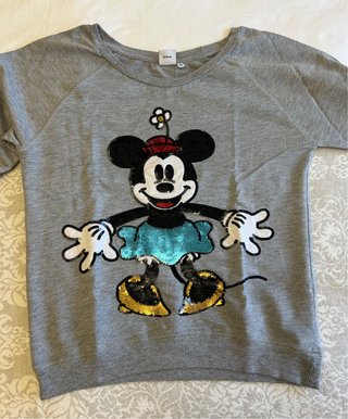 Sudadera gris Disney Minnie Mouse