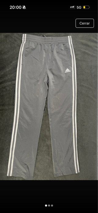 Pantalón de Chándal Adidas Gris