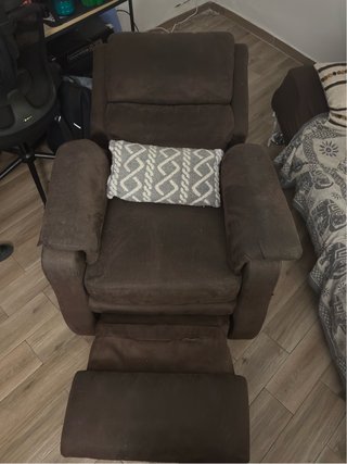 Sillón masajeador y reclinable
