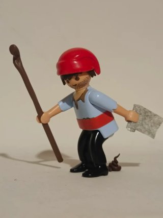 Playmobil Caganer para Pesebre