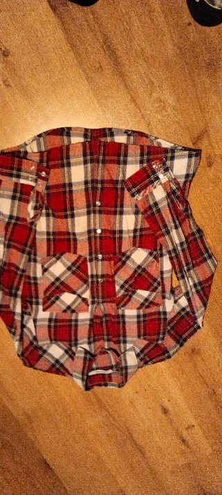 Camisa de cuadros Zara