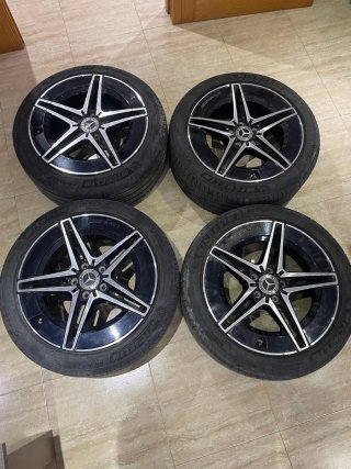 4 Llantas AMG 18 pulgadas para Mercedes