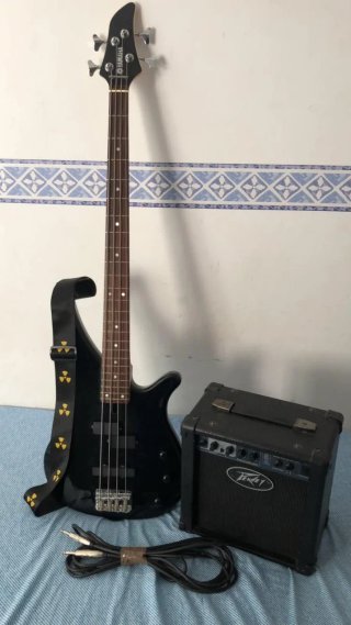 Bajo Eléctrico Yamaha y Amplificador Peavey