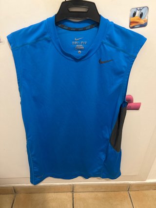 Camiseta de Tirantes Nike Azul Talla M