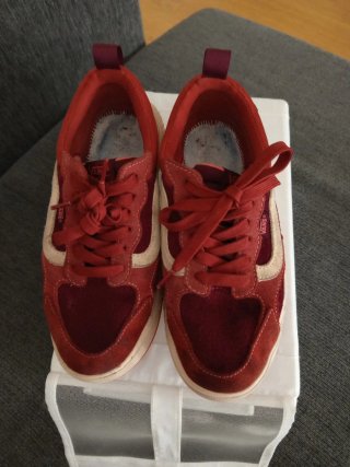 Zapatillas Vans Rojas
