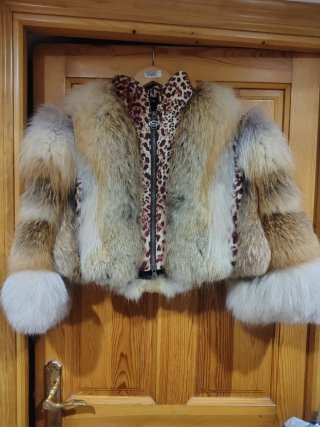 Chaqueta de Pelo Estampado zo//rr0