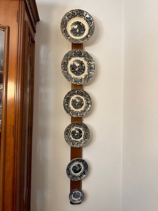 Set de 6 Platos Decorativos de Pared