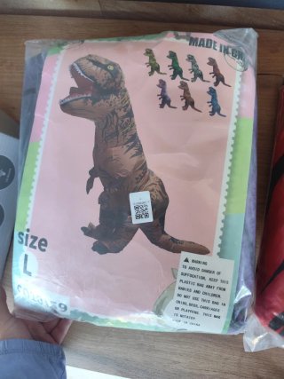 Disfraz de Dinosaurio Hinchable