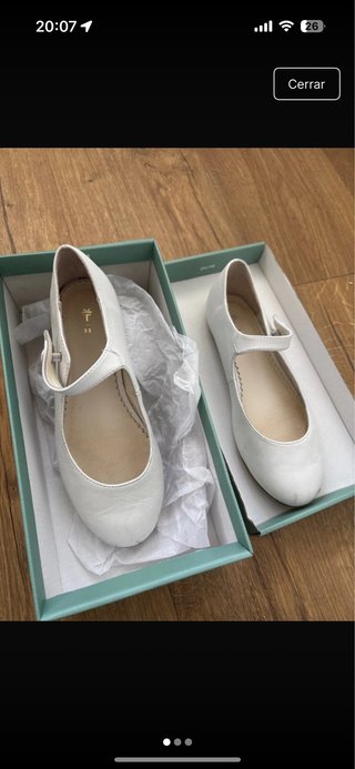 Zapatos Comunión Coconut Blancos Talla 33