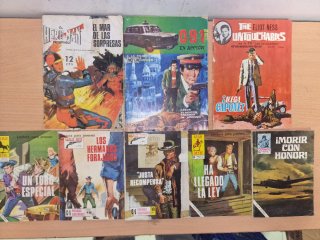 Lote 8 Cómics Tebeos Antiguos Años 70