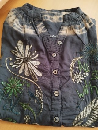 Camisa Desigual Manga Larga Talla L