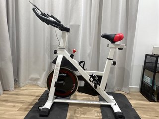 Bicicleta Estática Indoor Sports Blanca