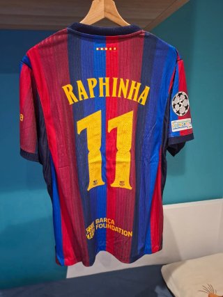 Camiseta Raphinha #11 FC Barcelona/Player version